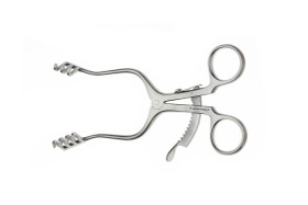 Scalp Contour Retractors 5 1/2" (14.0 cm) 3 x 4 blunt prongs, KM52546