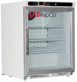 Futura Silver Series PRIME 4.6 Cu. Ft. Undercounter Laboratory Refrigerator (ADA Compliant) Built-In Glass Door