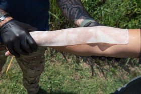 Military Burn Dressing, HA - 4" x 16" (28 dressings/case), WJ30HA.00.000