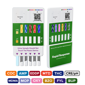 11 Parameter Multi-Drug Panel with Adulteration Tests, 25 Kits/Box