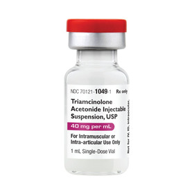 Triamcinolone Acetonide Injection 40mg/mL SDV 1mL 25/Pack