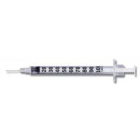 BD Ultra-Fine II Short Needle Insulin Syringe, .5 cc, 31G x 8mm, 100/bx