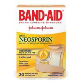 Bndg Plstc Band-Aid Plus Antibiotic Asst Sz Flxbl Flsh Ltx