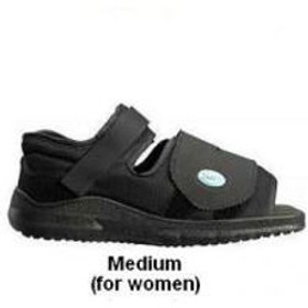 Medline Darco Surgical Shoes, Women, Medium, Black
