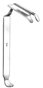 Miltex Ring Tongue Retractor Blades, Size No. 4. 1-1/4" X 3-1/2" (3.2 X 8.9 Cm), Left, 2-142