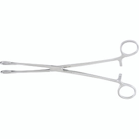 Foerster Sponge Forceps, 9-1/2" (24.1 cm), Straight, Smooth Jaws