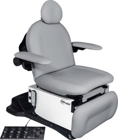 UMF 5016 Podiatry Chair Low Access 19", 600 lb Capacity, Steel Blue