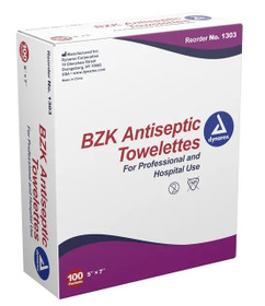 BZK Antiseptic Towelettes 1303