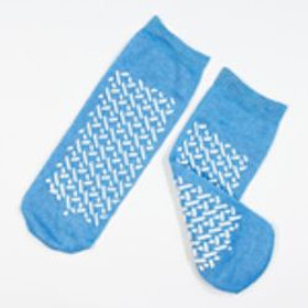 Dynarex Double Sided Slipper Sock, Large, 48/cs