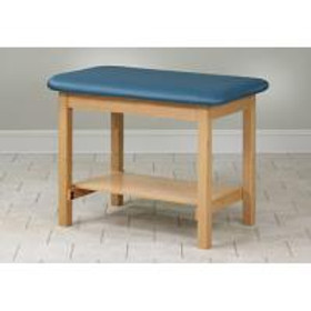 Clinton Sports Training H-Brace Taping Table, 27" Wide, Allspice