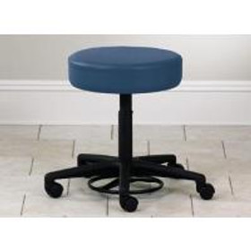 Clinton Foot Activated Pneumatic Stool, Mulberry