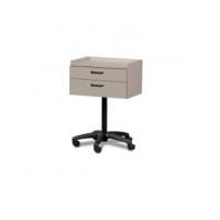 Clinton Mobile Equipment Cart with 2 Drawers, Deep Blue