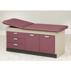 Clinton Styleline Cabinet Style Laminate Treatment Table, 30" Wide, Clamshell