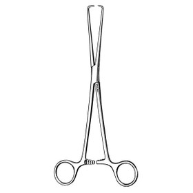 Forcep Tenaculum Schroeder Econo 9-1/2" Straight Economy Disposable 12/Box