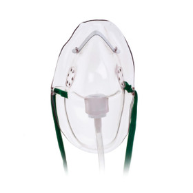 Elongated Oxygen Mask, Under-the-Chin, Medium-Concentration, Adult