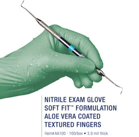 Alasta® With Aloe Nitrile Exam Gloves (Case)