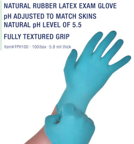 Futura® PH Balanced Latex Exam Gloves (Case)