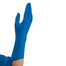 15 Mil High Risk Latex Exam Gloves, Powder-Free