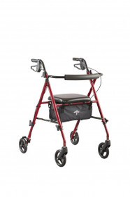 Superlight Aluminum Rollator, Red