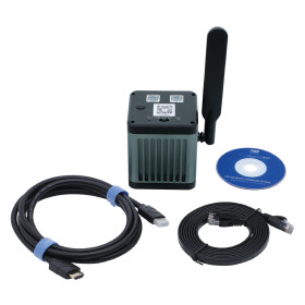 MegaVID WiFi 12MP/4K Camera, WiFi to devices, USB to PC, HDMI, LAN, C-mount