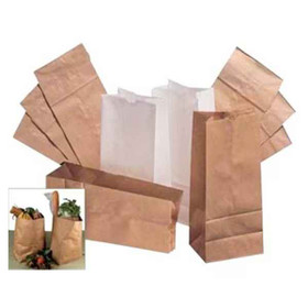 Bag Paper Brown 7x4x2" 500/Pk