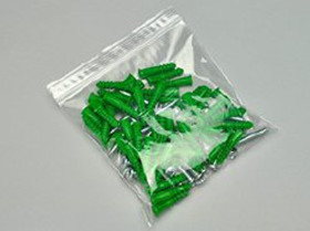 Reclosable Bag Clear Line 4 X 6 Inch LDPE Clear Zipper / Seal Top Closure 100/bx