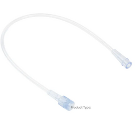 Oxygen Humidifier Straight Connector