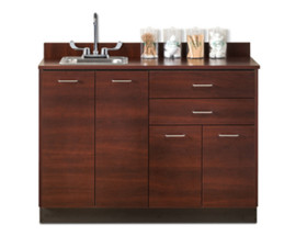 Clinton Base Cabinet with 4 Doors and 2 Drawers, 48" Long