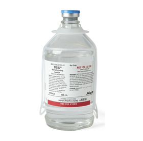 BSS Balanced Salt Solution Combination 2 Solution Bottle 500 mL
