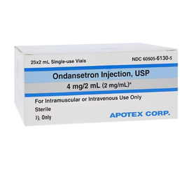 Ondansetron Injection 2mg/mL SDV 2mL 25/Bx