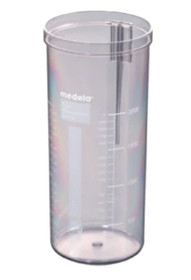 Suction Jar, unbreakable polysulfone, .25L