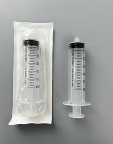 Hypodermic Syringe 60cc Clear No Dead Space