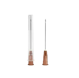 Needle Hypodermic 19gx1" Brown Conventional