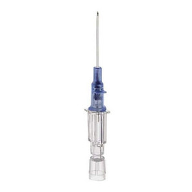 Introcan Safety IV Catheter 22 Ga. x 1 Blue Straight