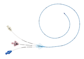 Arrowg+ard Blue , Pressure INJ, CG+ PICC SET: 3L 6FR X 55CM W/130CM SWG Hydro-coated Nitinol Guidewire, 5/Bx