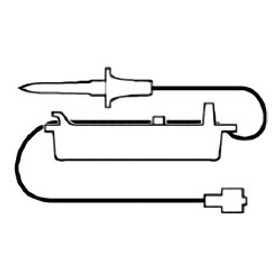 IV Pump Set CADD High Volume Pump Without Ports 500 mL / Hr Drip Rate Without Filter 92 Inch Tubing Solution, 15/Bx