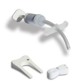 Bivona FlexTend Uncuffed Tracheostomy Tube, Neonatal, 3 mm