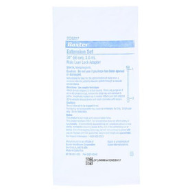 IV Extension Set 34" Male Luer Lock Adapter Primary Infusion Spike 50/Case