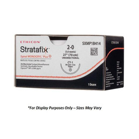 Suture 4-0 27" Triclosan, Poliglecaprone 25 PS-1 Undyed 12/Bx