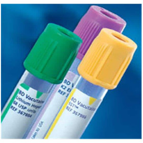 Vacutainer Venous Blood Collection Tube Royal Blue 6mL Hmgrd Clsr Plstc