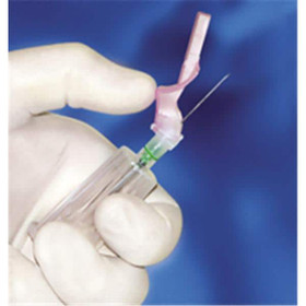 Eclipse Blood Collection Needle 21gx1-1/4" Green Safety