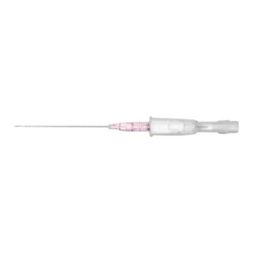 Cathena Safety IV Catheter with Multiguard Technology, without Wings, Pink, 20G x 1", 64 mL/min Gravity Flow Rate
