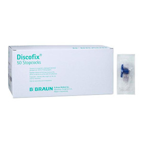 Discofix 1-Way Stopcock Priming Volume 0.20mL F LL/Spn Cnctr 100