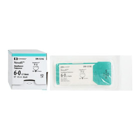 Novafil Suture 6-0 18" Polybutester Monofilament P-13 Blue 12/Case