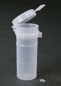 Capitol Vial 45 mL Flip-Top Polypropylene Container 700/cs