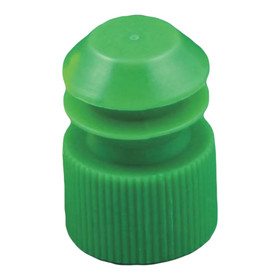 McKesson Tube Closure Polyethylene Flanged Plug Cap Green 13 mm For Use with 13 mm Blood Drawing Tubes, Glass Test Tubes, Plastic Culture Tubes NonSterile