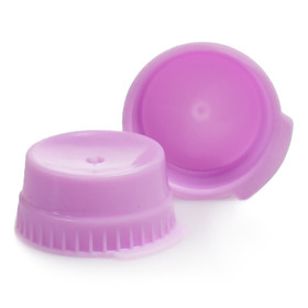 McKesson Tube Closure Polyethylene Snap Cap Lavender 16 mm For Use with 16 mm Blood Drawing Tubes, Glass Test Tubes, Plastic Culture Tubes NonSterile