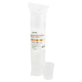 Specimen Container McKesson 120 mL (4 oz.) Without Closure NonSterile