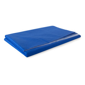 McKesson Sterilization Wrap White / Blue 48 X 48 Inch Dual Layer SMS Polypropylene