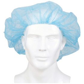 Bouffant Cap McKesson Blue Elastic Closure